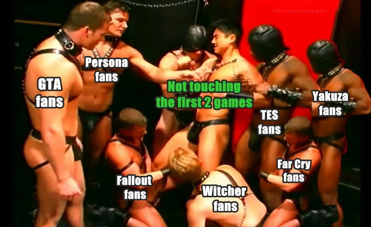 fans GTA Yakuza fans fans TES fans Far Cry Fallout {ans fans Witcher fans