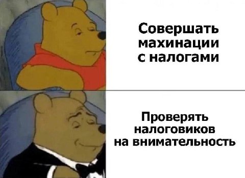 Совершать махинации с налогами Проверять налоговиков на внимательность