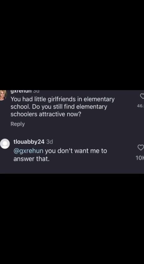 if you had to sleep with two people peoplejbecome attractive year old women gonna You had little girlfriends in elementary < school. Do you still find elementary 46. schoolers attractive now?