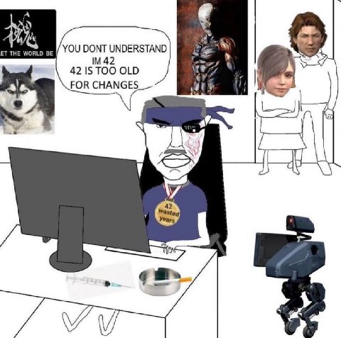 YOU DONT UNDERSTAND 42 42 IS TOO OLD FOR