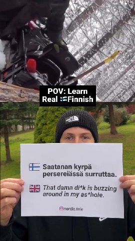 Я-- Saatanan Кугра регзеге!азза surruttaa. © = Nothing is working! : © (Nothing comes of it!) HE Ei vittu se kaatu | ЕЕ nothing fucking works, у