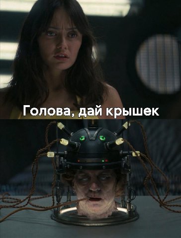 Голова, дай крышек