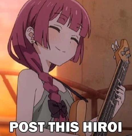 POST THIS HIROI