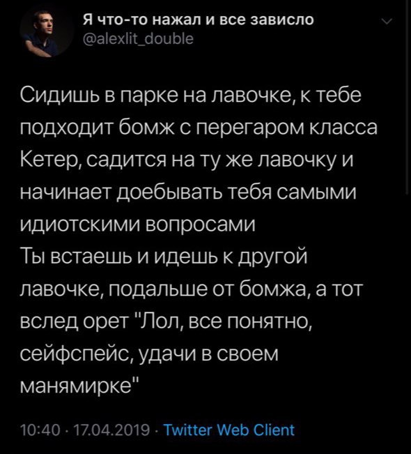 если вы еще не поняли чио ❤️🥩 итсджаст деконструкция твиттер шитпостинга