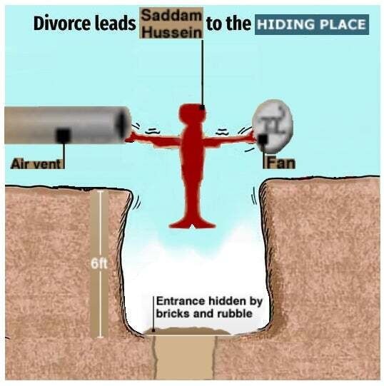 Divorce leads to the Entrance hidden bricks and rubble i