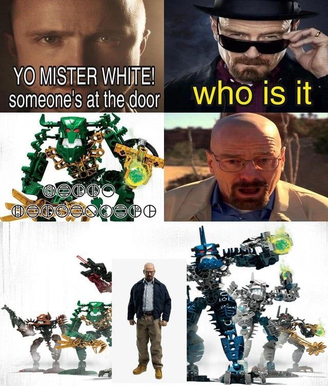 у of WHITE door who is it”