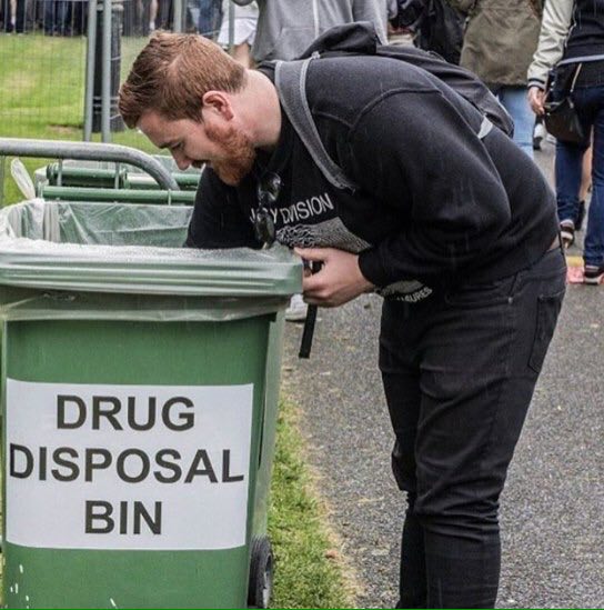 2 a DRUG DISPOSAL BIN