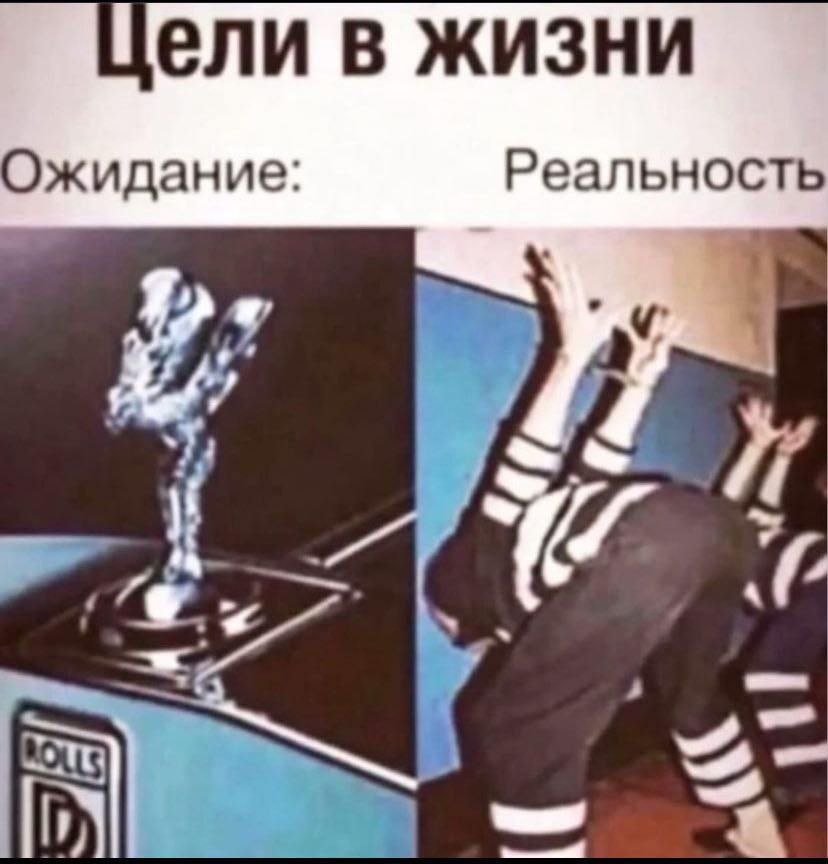Цели в жизни Ожидание: Реальность iif