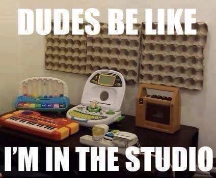 DUDES IN THE STUDIO