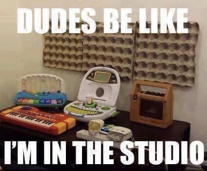 DUDES IN THE STUDIO