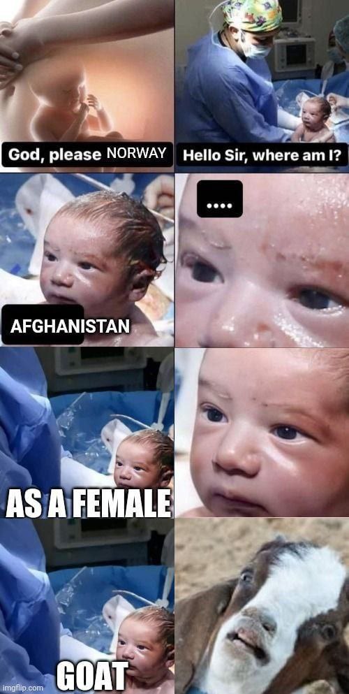 God, please NORWAY Hello Sir, where AFGHANISTAN АЗАТЕМАЕ GOAT.