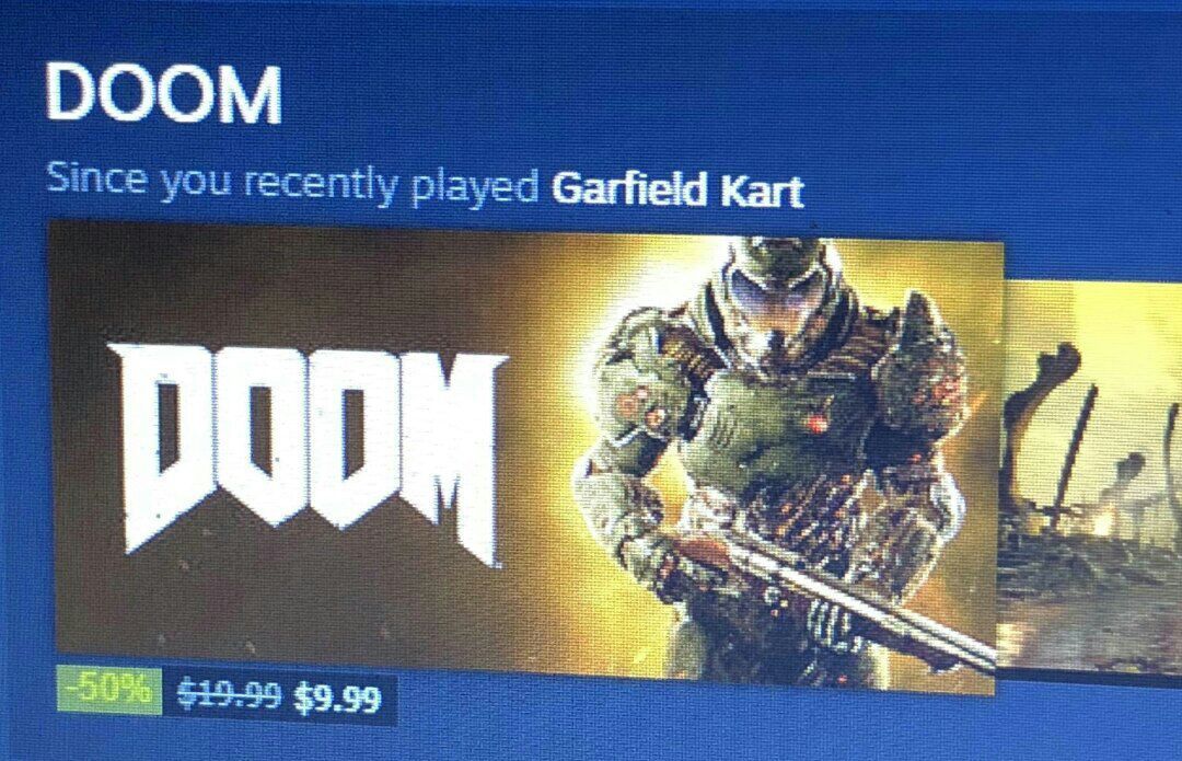 DOOM Garfield Kart 1 $9.93