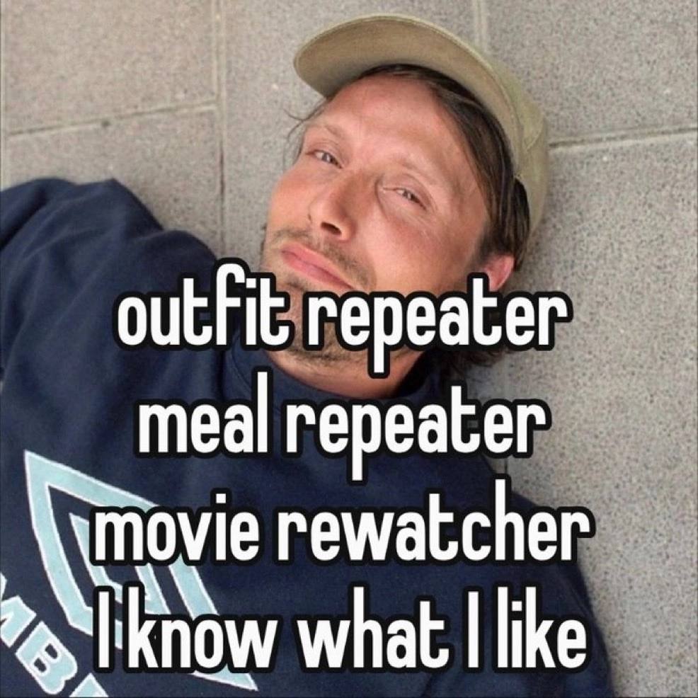 repeater meal repeater movie rewatcher know what like