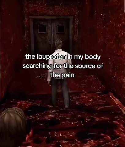 the my body searching for the source of the pain
