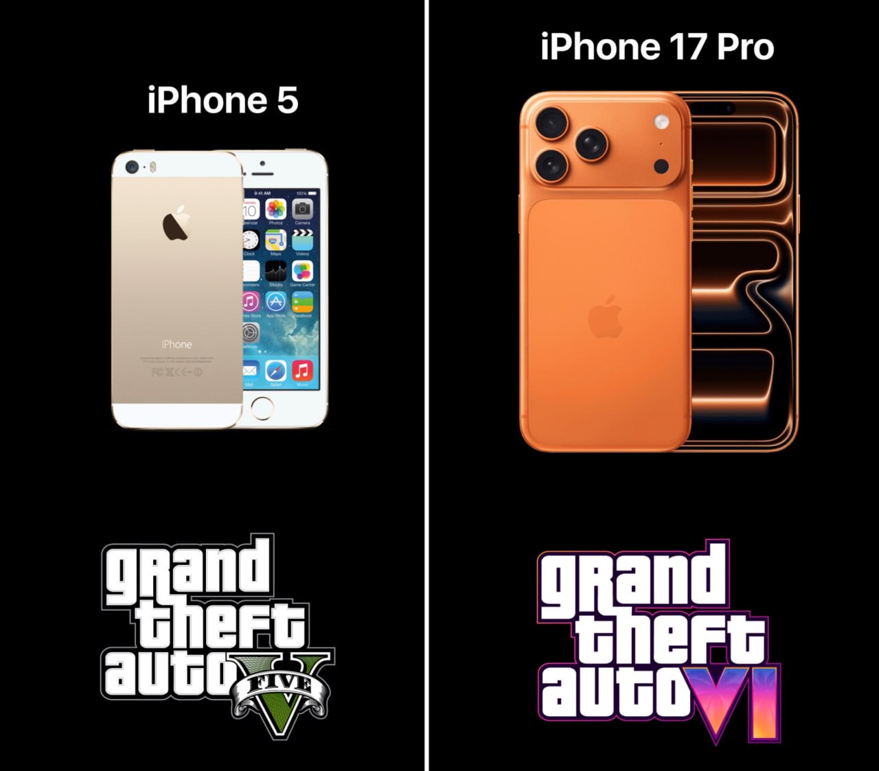 iPhone 17 Pro iPhone 5 ЕПРЕБ