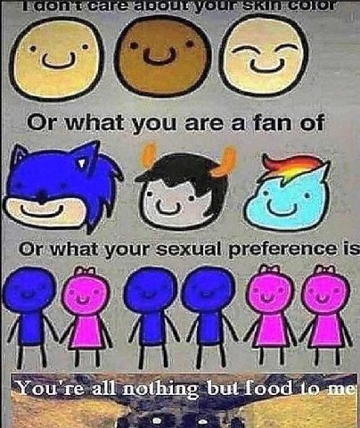8 Or you are a fan of Or wnat sexual preference is ood