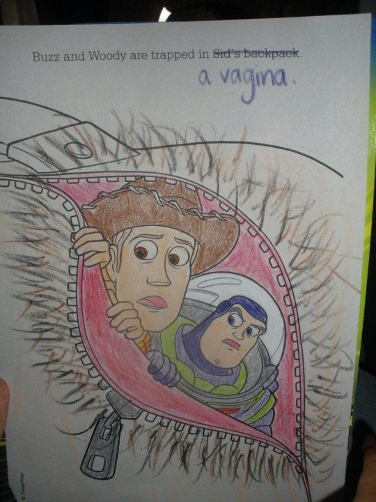Buzz and Woody ate trapped in