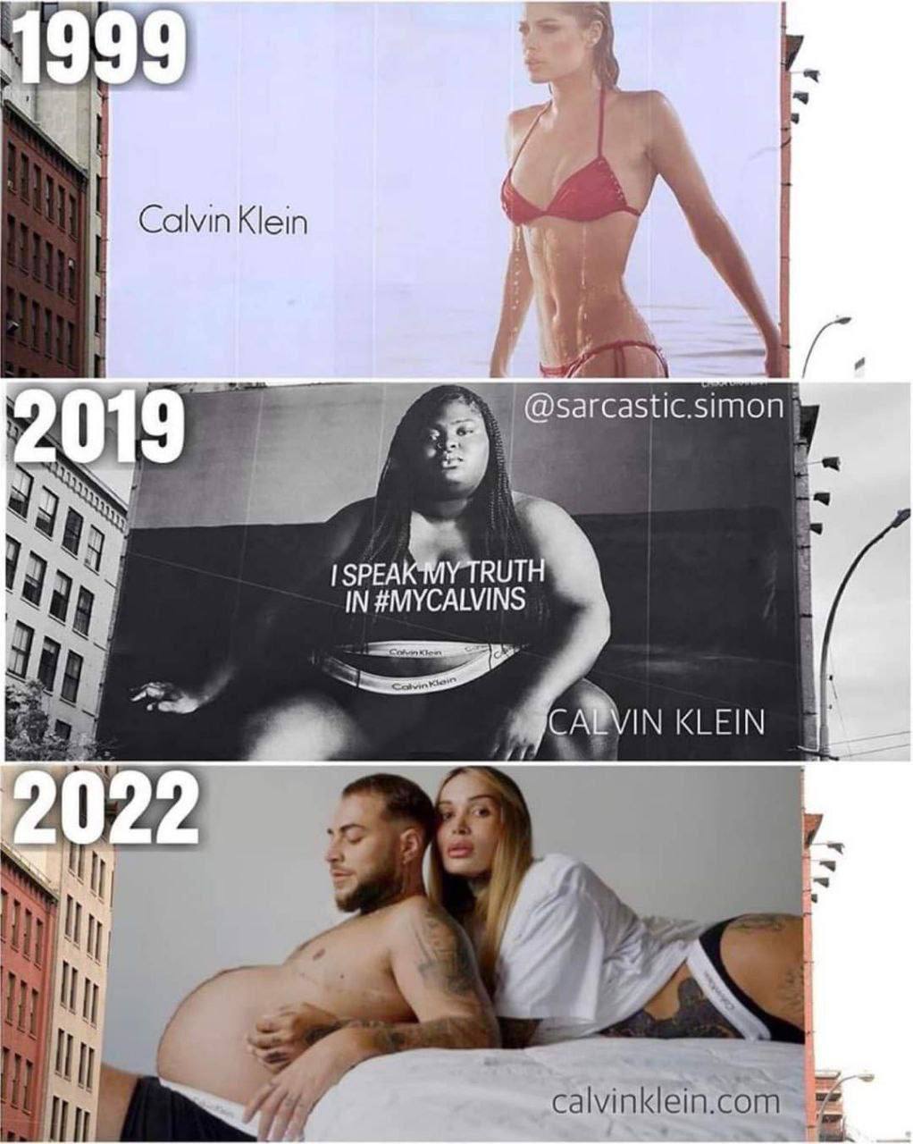 А Calvin Klein А 9 @sarcastic.simon A 4) a IN #MYCALVINS KLEIN 1 Dre In