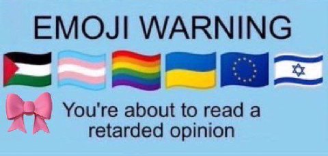 ЕМОЛ WARNING You're about to read a retarded opinion