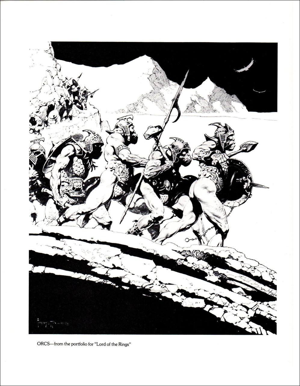 4 55 у Ses ORCS—from the portfolio for “Lord of the Rings”