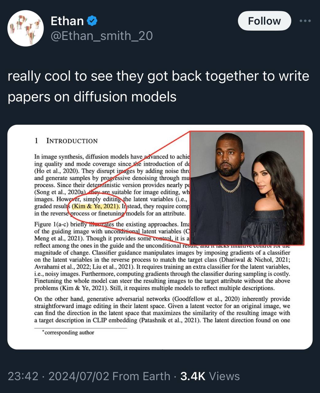 Ethan Follow @Ethan_smith_20 1 INTRODUCTION In image synthesis, diffusion models have adVanced to ing quality and mode coverage since introduction of 2020). They disrupt прабез adding noise thr. and g