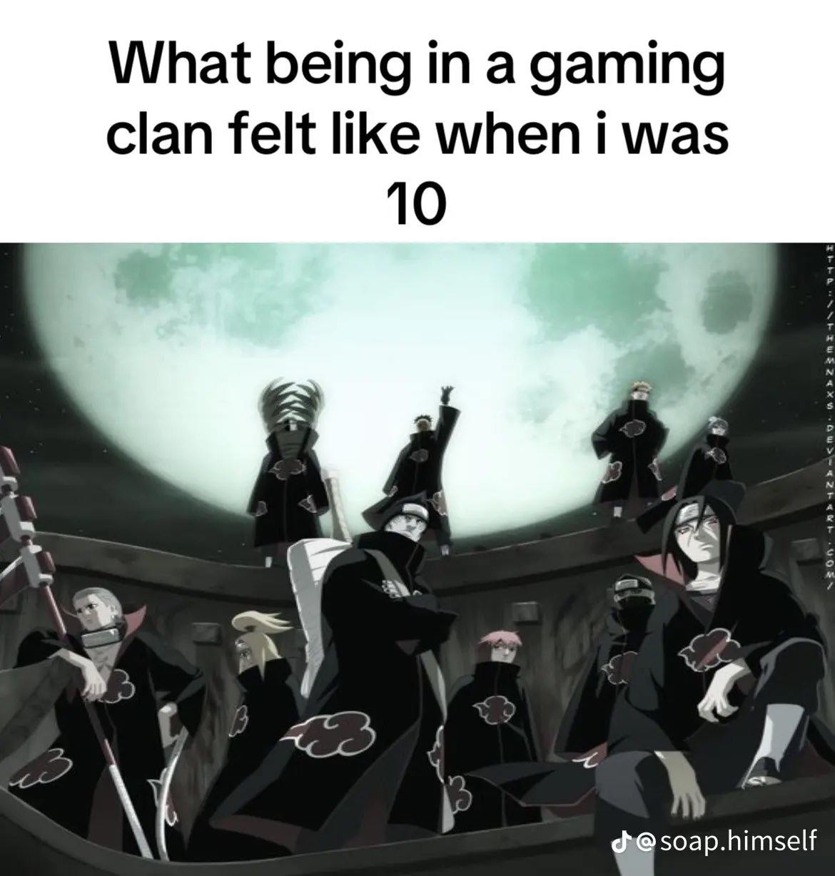 What being in а gaming clan felt like when i was 10 A Я
