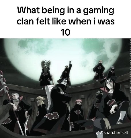 What being in а gaming clan felt like when i was 10 A Я