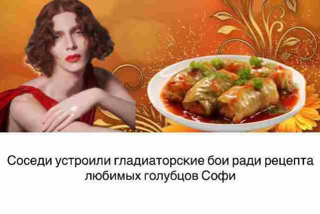 Соседи устроили гладиаторские бои ради рецепта любимых голубцов Софи