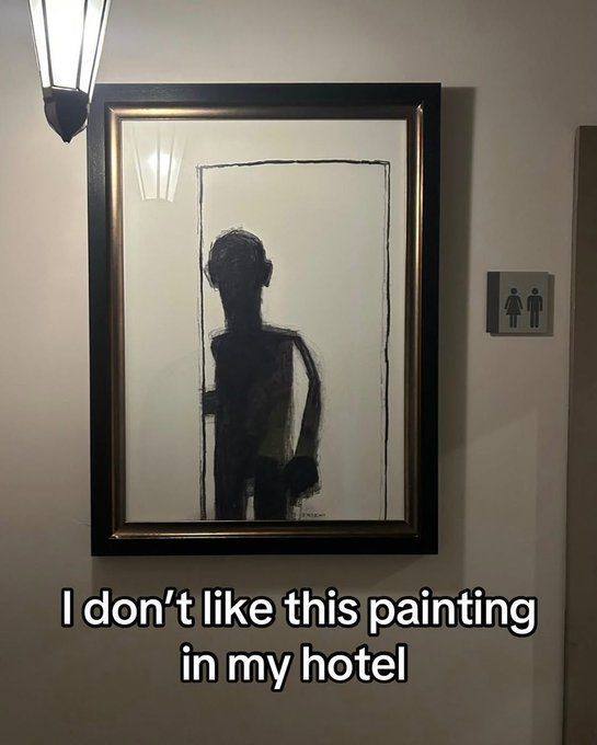 don’t like this painting in my hotel
