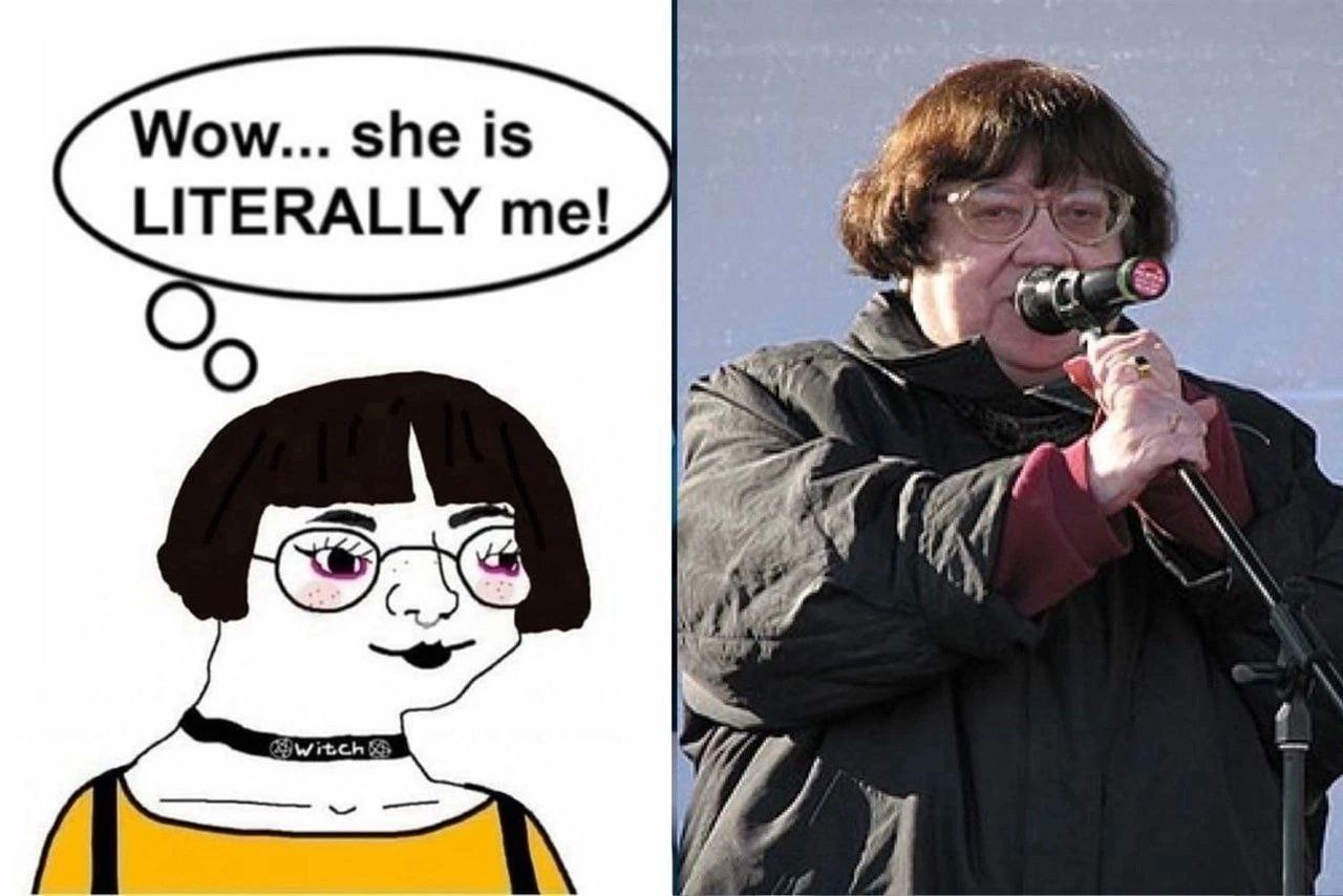 Wow... she is LITERALLY me!