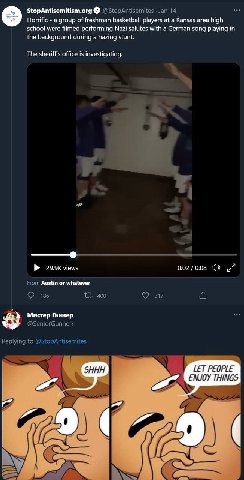 StopAntisemitism.org Horrific a group of freshman basketball players at a Kansas area high school were filmed performing Nazi salutes with a German song playing in the background during a hazing stunt