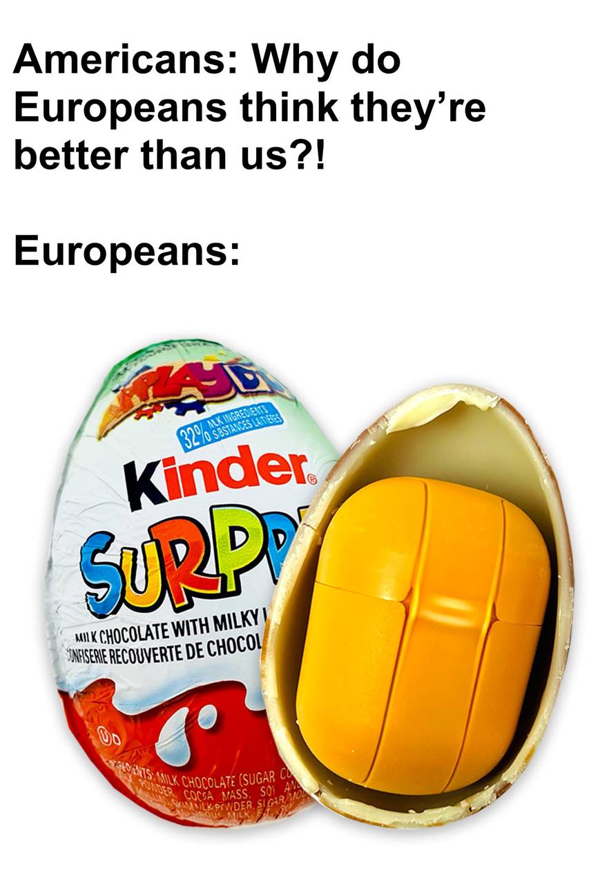 Americans: Why Europeans think they’re better than Europeans: SNE у CHOCOLATE WITH MILKY 6° San