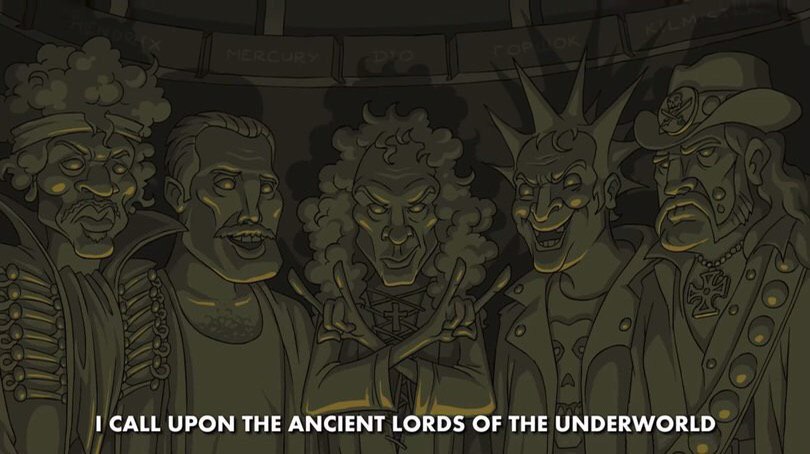 CALL UPON THE ANCIENT LORDS OF THE UNDERWORLD