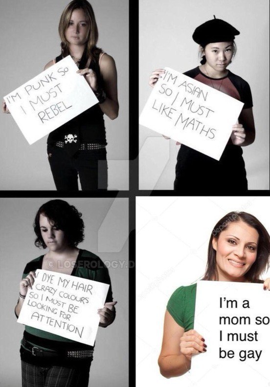 Я а mom SO must be gay