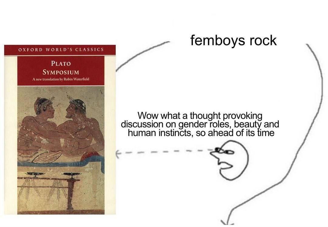OXFORD WORLD’S CLASSICS femboys rock PLATO SYM POSIUM tion Robin Waterfield Wow what a thought provoking discussion on gender roles, beau and human instincts, so ahead of its time