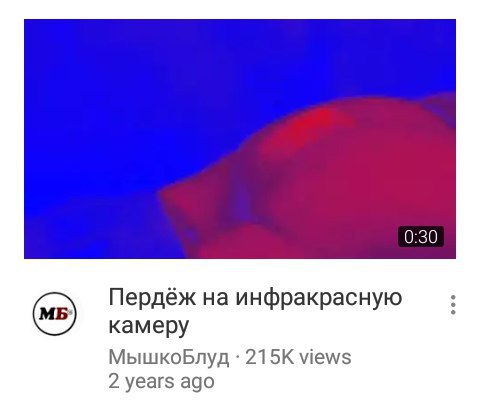 0:30 Пердёж на инфракрасную камеру МышкоБлуд views 2 уеаг$ адо