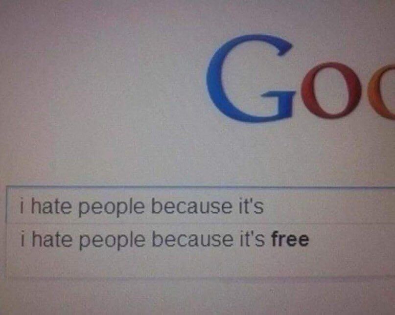 hate people because It's i hate people because it's iff