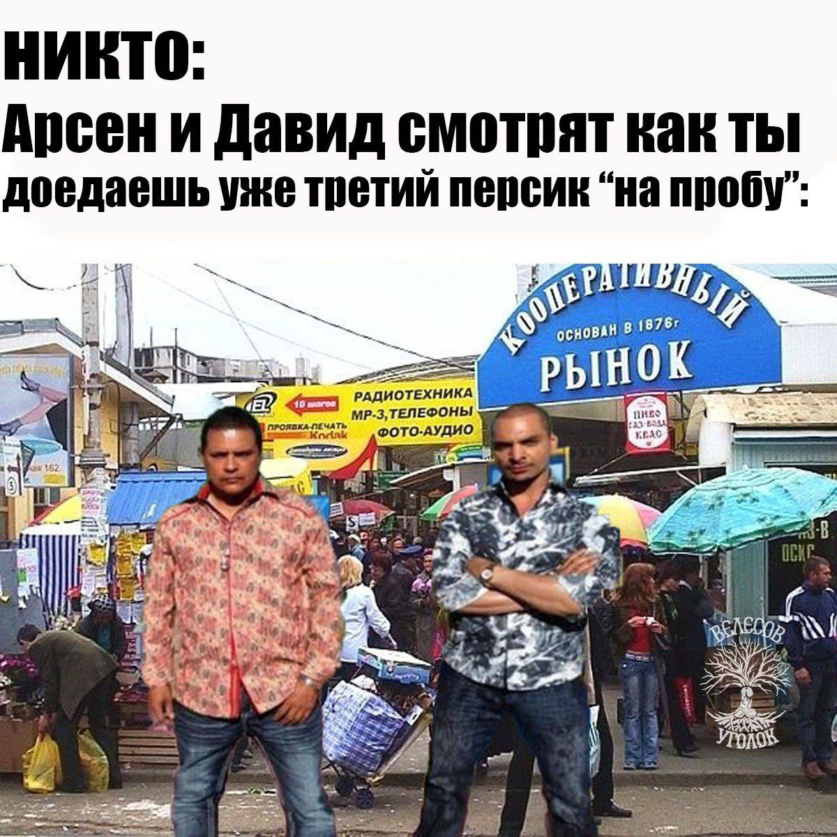 НИЕТО Арсен и Давид смотрят Kak ты доедаешь уже третий персик “на пробу” В 1876: РАДИОТЕХНИКА РЫНО 2
