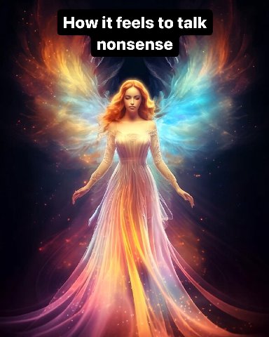How it feels to talk nonsense