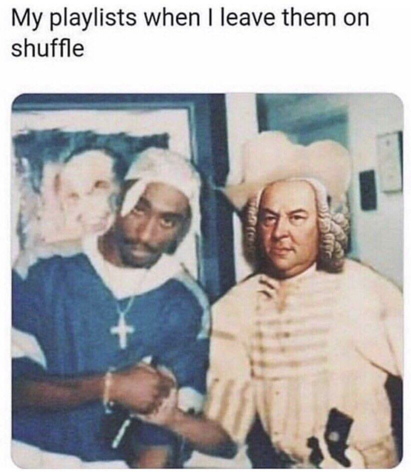 My playlists when leave them on shuffle