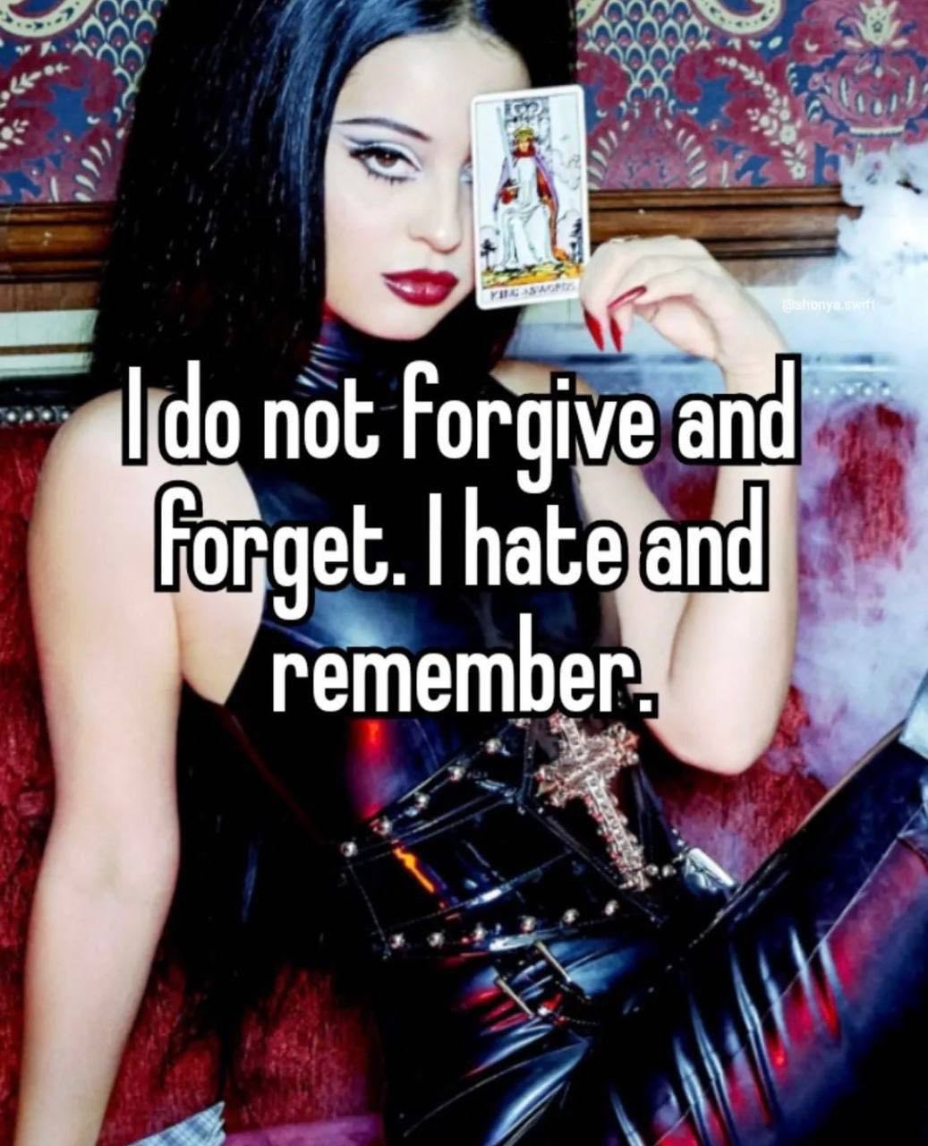 not Forgive and“