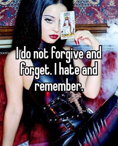 not Forgive and“