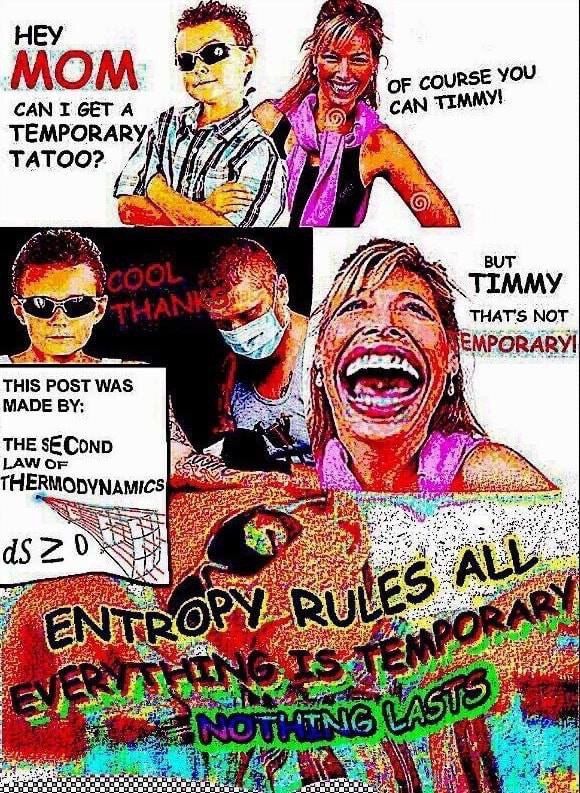 HEY WE MOM: 2) 4 OF В CAN I GET A CAN TIM ТЕМРОВАВУ TATOO? EXO у А TIMMY THIS POST WAS MADE THE Сомо THERMODYNAMICS {$2 ALY. (О) 3.