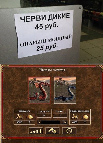 ЧЕРВИ ДИКИЕ 45 руб i руб Нанять; Аспиды Стоимость Общая стоимость 4000 4000