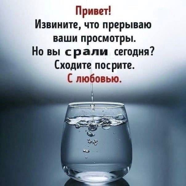 Привет! Извините, что прерываю ваши просмотры. вы срали сегодня? Сходите посрите. С любовью.