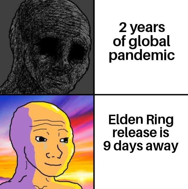2 years of global pandemic Elden Ring release is 9 days away