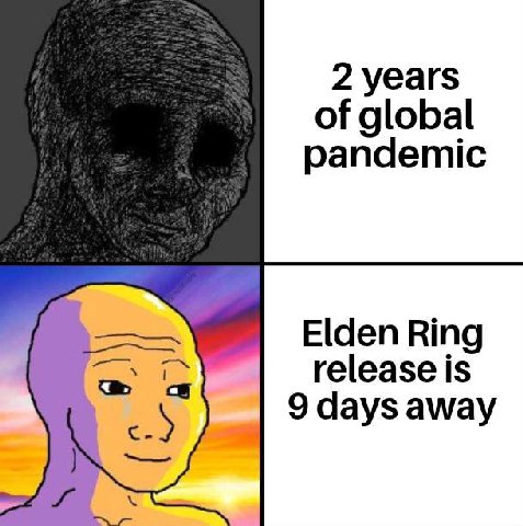 2 years of global pandemic Elden Ring release is 9 days away