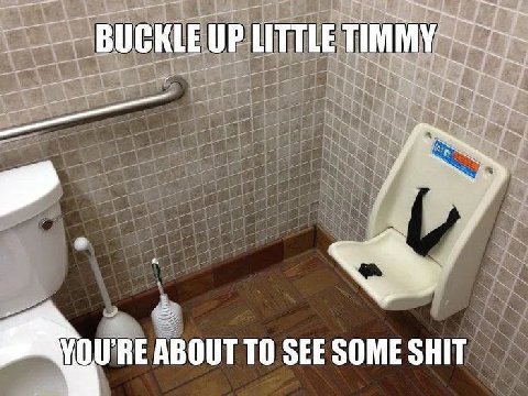 BUCKLE UP LITTLE ABOUT TO SEE SOME SHIT
