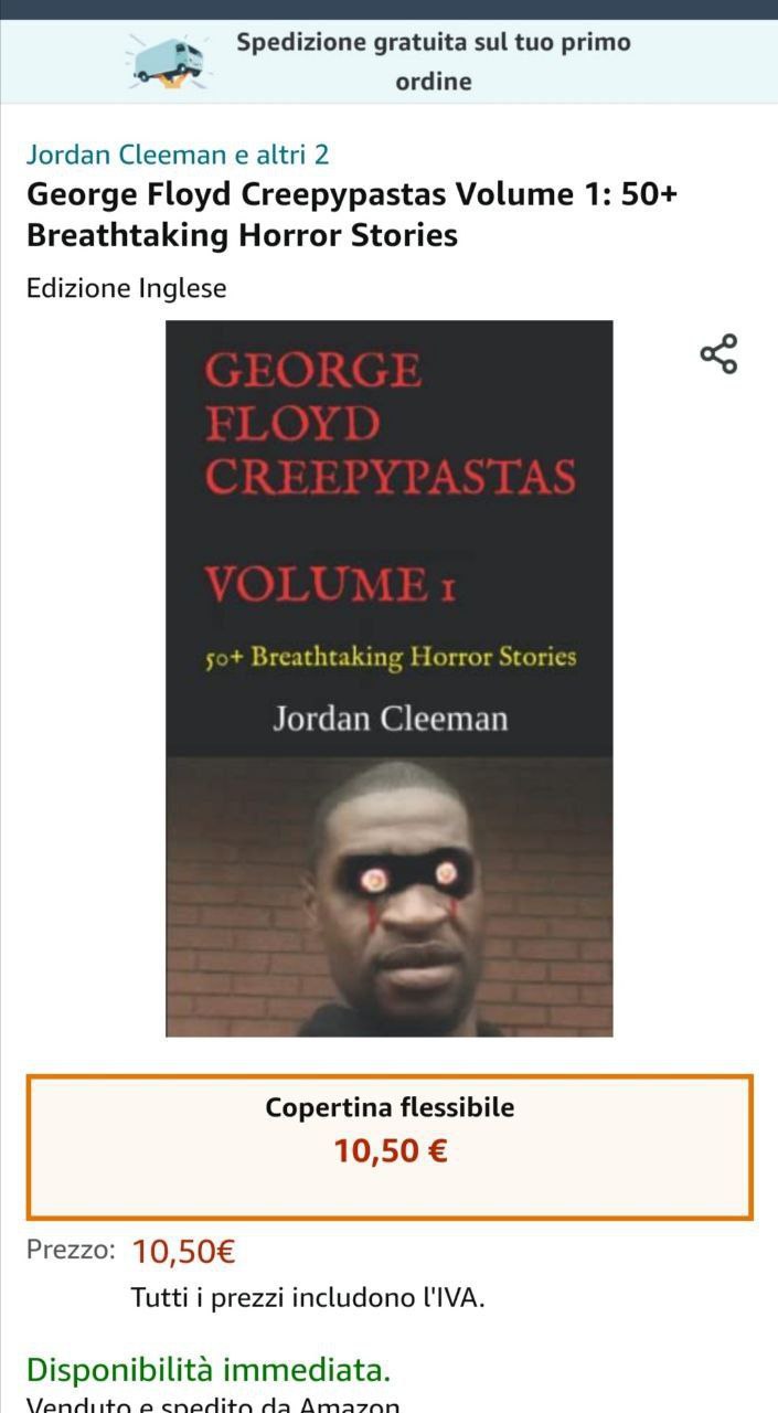 Spedizione gratuita sul tuo primo ordine Jordan Cleeman altri 2 George Floyd Creepypastas Volume 1: 50+ Breathtaking Horror Stories Edizione Inglese 50+ Breathtaking Horror Stories Jordan Cleeman Cope