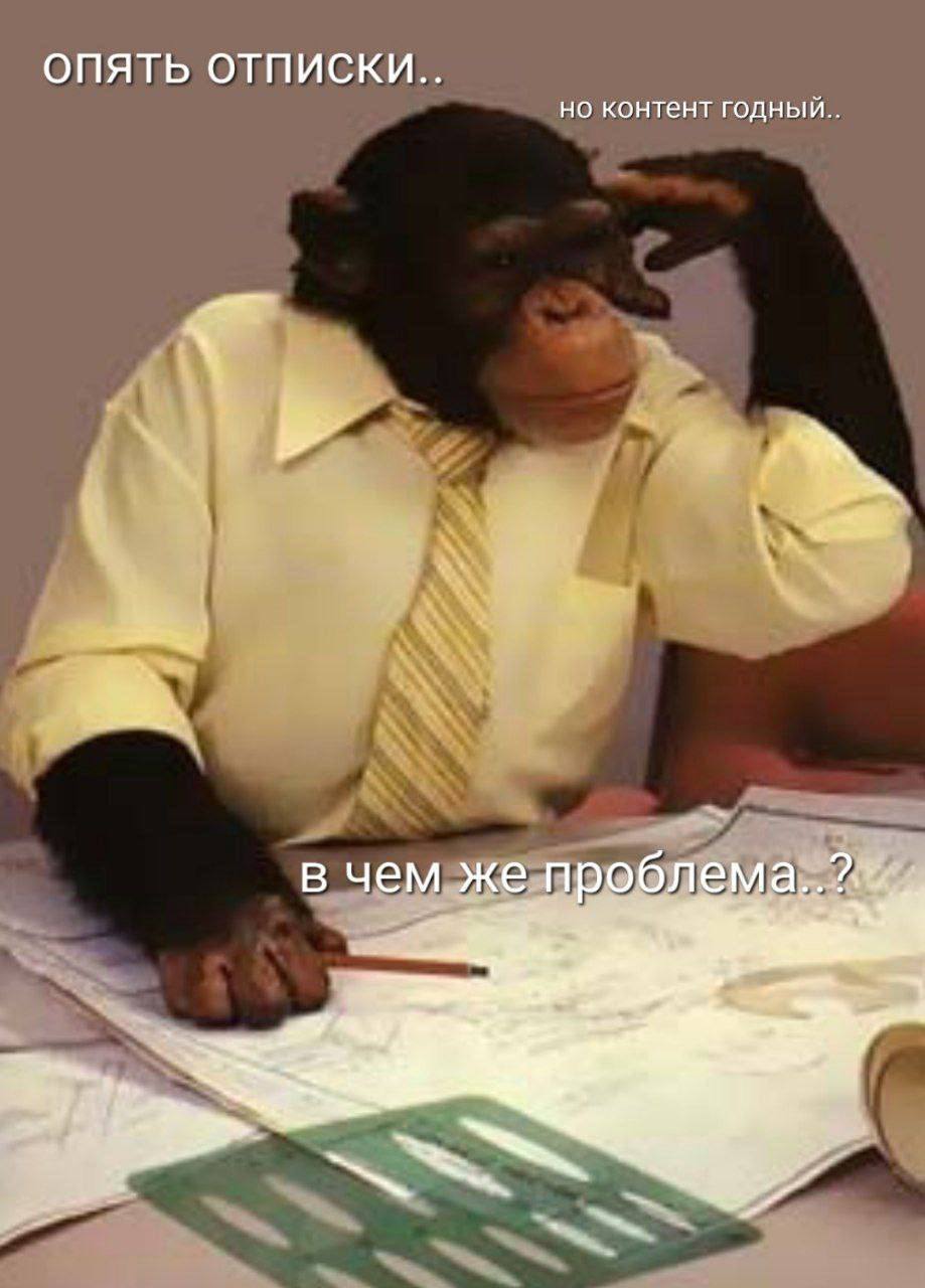 ОПЯТЬ ОТПИСКИ.. но контент годный.. в чем. же.проблема